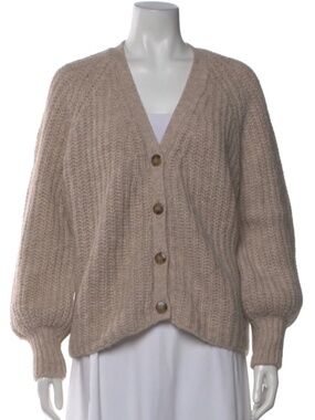 Wool/Alpaca Sezane Sweater Size M Light Taupe